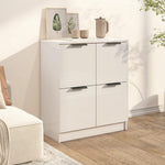 ZNTS Sideboard White 60x30x70 cm Engineered Wood 811097