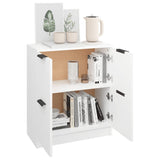 ZNTS Sideboard White 60x30x70 cm Engineered Wood 811097