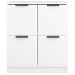 ZNTS Sideboard White 60x30x70 cm Engineered Wood 811097