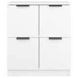 ZNTS Sideboard White 60x30x70 cm Engineered Wood 811097