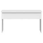 ZNTS Coffee Table White 102x50.5x52.5 cm Engineered Wood 809629