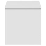 ZNTS Coffee Table White 102x50.5x52.5 cm Engineered Wood 809629