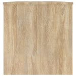 ZNTS 809650 Coffee Table Sonoma Oak 102x50x52,5 cm Engineered Wood