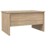 ZNTS Coffee Table Sonoma Oak 80x50x42.5 cm Engineered Wood 809731