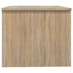ZNTS Coffee Table Sonoma Oak 80x50x42.5 cm Engineered Wood 809731