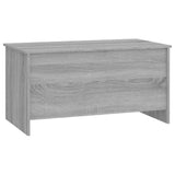 ZNTS Coffee Table Grey Sonoma 102x55.5x52.5 cm Engineered Wood 819267