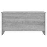 ZNTS Coffee Table Grey Sonoma 102x55.5x52.5 cm Engineered Wood 819267