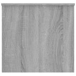 ZNTS Coffee Table Grey Sonoma 102x55.5x52.5 cm Engineered Wood 819267