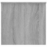 ZNTS Coffee Table Grey Sonoma 102x55.5x52.5 cm Engineered Wood 819267