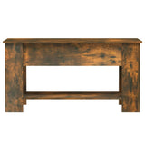ZNTS Coffee Table Smoked Oak 101x49x52 cm Engineered Wood 819272