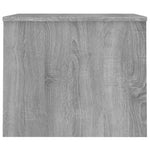 ZNTS Coffee Table Grey Sonoma 80x50.5x41.5 cm Engineered Wood 819288