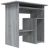ZNTS Desk Grey Sonoma 80x45x74 cm Engineered Wood 815478