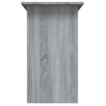 ZNTS Desk Grey Sonoma 80x45x74 cm Engineered Wood 815478