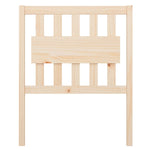 ZNTS Bed Headboard 80.5x4x100 cm Solid Wood Pine 818545