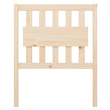 ZNTS Bed Headboard 80.5x4x100 cm Solid Wood Pine 818545