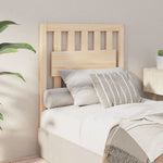 ZNTS Bed Headboard 80.5x4x100 cm Solid Wood Pine 818545