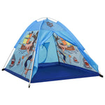 ZNTS Children Play Tent with 250 Balls Blue 120x120x90 cm 3107743