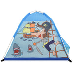 ZNTS Children Play Tent with 250 Balls Blue 120x120x90 cm 3107743