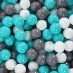 ZNTS Children Play Tunnel with 250 Balls Multicolour 245 cm Polyester 3107761