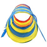 ZNTS Children Play Tunnel with 250 Balls Multicolour 245 cm Polyester 3107761