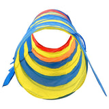 ZNTS Children Play Tunnel with 250 Balls Multicolour 245 cm Polyester 3107761