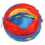ZNTS Children Play Tunnel with 250 Balls Multicolour 245 cm Polyester 3107761