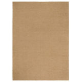ZNTS Handmade Loop Pile Rug 120x180 cm Jute and Cotton 344998