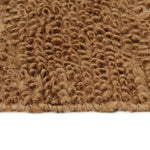 ZNTS Handmade Loop Pile Rug 120x180 cm Jute and Cotton 344998