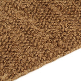 ZNTS Handmade Loop Pile Rug 120x180 cm Jute and Cotton 344998