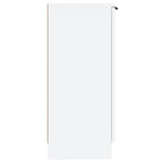 ZNTS Sideboard White 30x30x70 cm Engineered Wood 811133