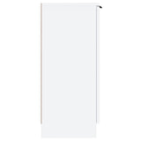 ZNTS Sideboard White 30x30x70 cm Engineered Wood 811133
