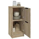 ZNTS Sideboard Sonoma Oak 30x30x70 cm Engineered Wood 811175