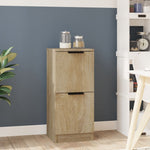 ZNTS Sideboard Sonoma Oak 30x30x70 cm Engineered Wood 811175