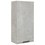 ZNTS Wall-mounted Bathroom Cabinet Concrete Grey 32x20x67 cm 811299