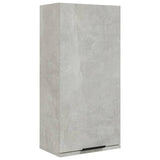 ZNTS Wall-mounted Bathroom Cabinet Concrete Grey 32x20x67 cm 811299