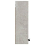 ZNTS Wall-mounted Bathroom Cabinet Concrete Grey 32x20x67 cm 811299
