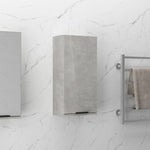 ZNTS Wall-mounted Bathroom Cabinet Concrete Grey 32x20x67 cm 811299