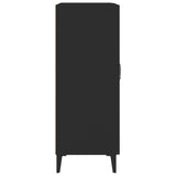 ZNTS Sideboard Black 69.5x34x90 cm Engineered Wood 812142