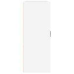 ZNTS Hanging Wall Cabinet High Gloss White 69.5x32.5x90 cm 812309