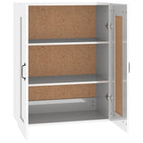 ZNTS Hanging Wall Cabinet High Gloss White 69.5x32.5x90 cm 812309