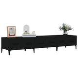 ZNTS TV Cabinet Black 150x34,5x30 cm Engineered Wood 812646