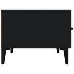ZNTS TV Cabinet Black 150x34,5x30 cm Engineered Wood 812646