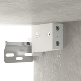 ZNTS Wall-mounted Bedside Cabinets 2 pcs Concrete Grey 35x35x20 cm 812843