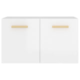 ZNTS Wall Cabinet High Gloss White 60x 36.5x35 cm Engineered Wood 812921