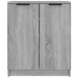 ZNTS Shoe Cabinet Grey Sonoma 59x35x70 cm Engineered Wood 817103