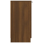 ZNTS Shoe Cabinet Brown Oak 59x35x70 cm Engineered Wood 817104