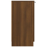 ZNTS Shoe Cabinet Brown Oak 59x35x70 cm Engineered Wood 817104