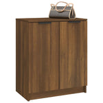 ZNTS Shoe Cabinet Brown Oak 59x35x70 cm Engineered Wood 817104