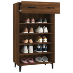 ZNTS Shoe Cabinet Brown Oak 60x35x105 cm Engineered Wood 817560