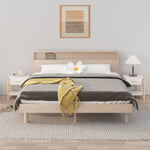 ZNTS Bedside Tables 2pcs White 42x38x45 cm Engineered Wood 345655